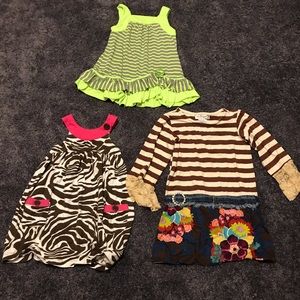 3 girls dresses